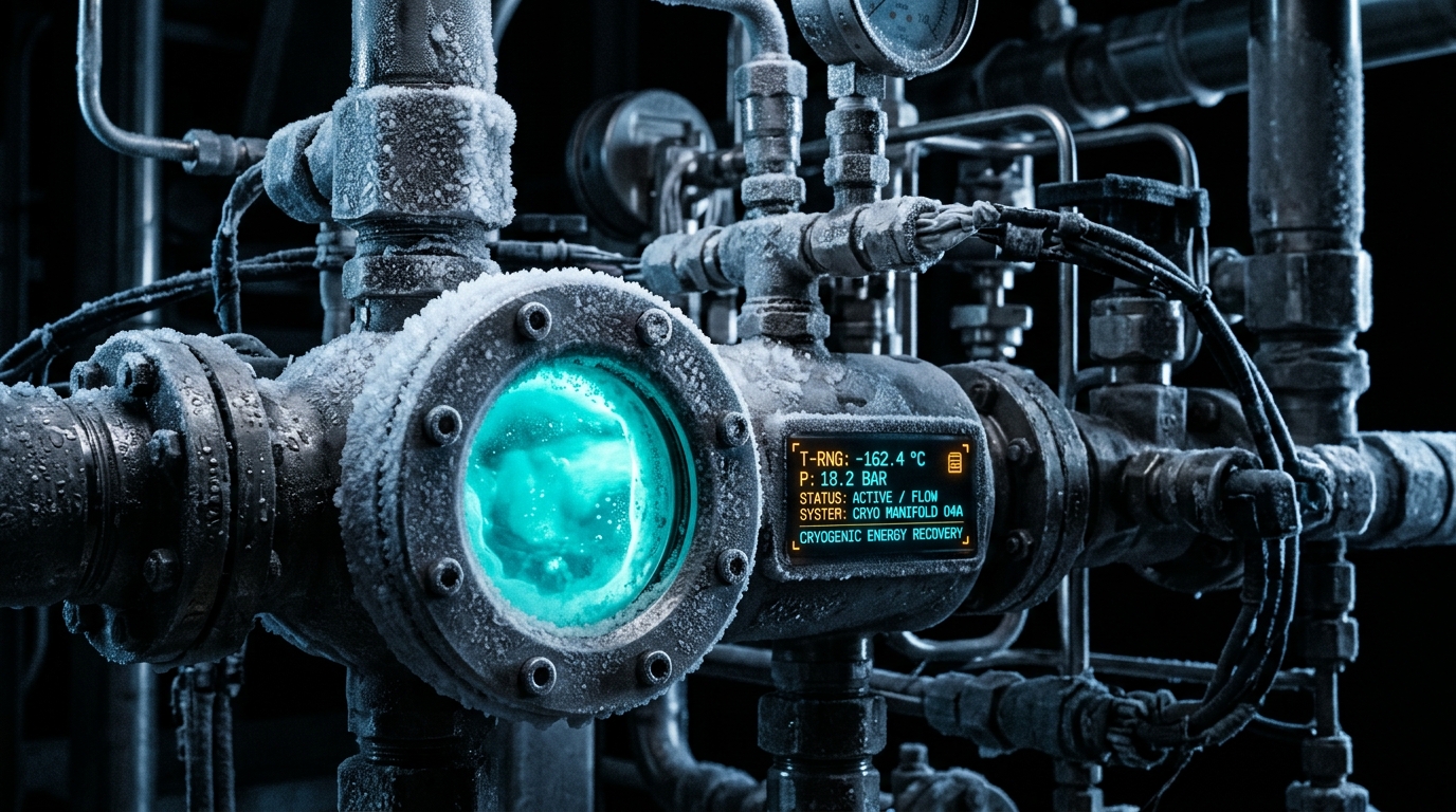 Cryogenic -162C Energy Recovery Manifold